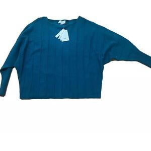 Magaschoni Women's Sweater Green NWT Size 2X